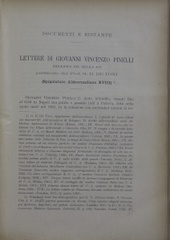 Spigolature aldrovandiane 18: Lettere di Giovanni Vincenzo Pinelli