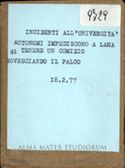 [Il comizio di Luciano Lama viene contestato all'università La Sapienza, 17/2/1977]