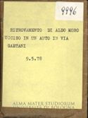 Ritrovamento di Aldo Moro ucciso in un auto in via Gaetani [i.e. Caetani], 9.5.78