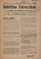 Bollettino parrocchiale di S. Maria in Strada (Bologna)