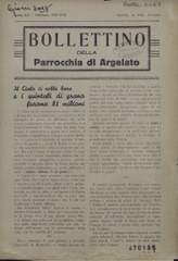 Bollettino della parrocchia di Argelato