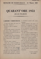 Bollettino parrocchiale di Boschi di Baricella