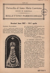 Bollettino parrocchiale di Boschi di Baricella