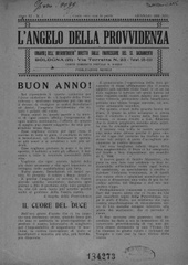 L'Angelo della provvidenza : organo del Collegio diretto dalle Francescane del SS. Sacramento