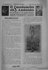 Il Santuario di S. Antonio di Padova in Bologna : bollettino diretto dal Convento di S. Antonio