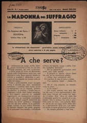 La Madonna del Suffragio