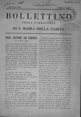 Bollettino della parrocchia di S. Maria della Carità