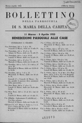 Bollettino della parrocchia di S. Maria della Carità