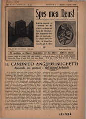 Spes mea Deus! : bollettino bimestrale del Comitato pro restauri alla chiesa di S. M. della Visitazione e delle opere annesse, Congregazione festiva, doposcuola, Collegino I buoni fanciulli