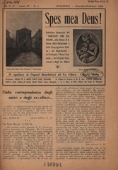 Spes mea Deus! : bollettino bimestrale del Comitato pro restauri alla chiesa di S. M. della Visitazione e delle opere annesse, Congregazione festiva, doposcuola, Collegino I buoni fanciulli