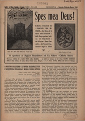 Spes mea Deus! : bollettino bimestrale del Comitato pro restauri alla chiesa di S. M. della Visitazione e delle opere annesse, Congregazione festiva, doposcuola, Collegino I buoni fanciulli