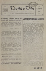 Verità e vita : bollettino mensile della Parrocchia della Mascarella