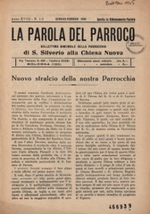 La Voce del parroco : bollettino della Parrocchia di San Silverio