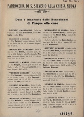 La Voce del parroco : bollettino della Parrocchia di San Silverio