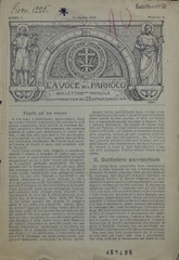 La voce del parroco : bollettino mensile della Parrocchia dei Ss. Vitale ed Agricola