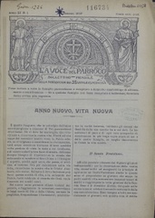 La voce del parroco : bollettino mensile della Parrocchia dei Ss. Vitale ed Agricola