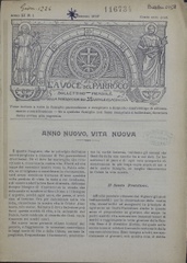 La voce del parroco : bollettino mensile della Parrocchia dei Ss. Vitale ed Agricola