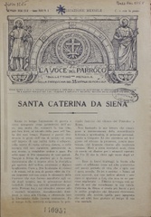 La voce del parroco : bollettino mensile della Parrocchia dei Ss. Vitale ed Agricola