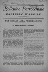 Bollettino parrocchiale di Castello d'Argile (voce amica)