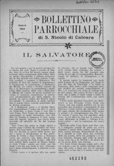 Bollettino parrocchiale di S. Nicolò di Calcara