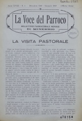 La Voce del Parroco : bollettino parrocchiale mensile