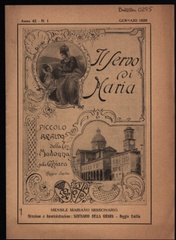 Servo di Maria : piccolo araldo della B.V.della Ghiara : mensile mariano missionario