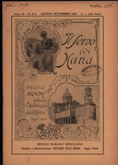 Servo di Maria : piccolo araldo della B.V.della Ghiara : mensile mariano missionario