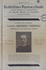 Bollettino parrocchiale : giornalino bimestrale della Arcipretale plebana di Santa Maria di Caselle : la Voce del pastore