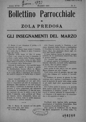 Bollettino parrocchiale di Zola Predosa