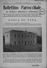 Bollettino parrocchiale di Dodici Morelli (Ferrara)