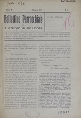 L'angelo della famiglia : periodico mensile della parrocchia di S. Egidio