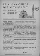Nuova Chiesa di S. Antonio Abate della Parrocchia di Malalbergo