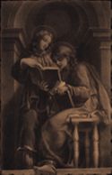 San Giovanni Evangelista. Due diaconi (Parmigianino) Parma