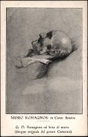 Museo Romagnosi in Carate Brianza - G. D. Romagnosi sul letto di morte. (disegno orginale del pittore Cornienti)