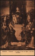 Ferrara - Cattedrale - La Vergine in trono col Figlio, e vari santi (Garofolo)