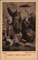 Parma - S. Lorenzo e S. Fedele che calpesta l'eresia. Tiepolo G. B. - Pinac.