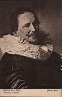 Portrait of a Man. (NATIONAL GALLERY.) Frans Hals.