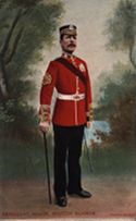 SERGEANT MAJOR. SCOTCH GUARDS. PHOTO-KNIGHT