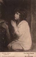 National Gallery LONDON The Wrench Series, No. 828 The Infant Samuel by Sir J, Reynolds