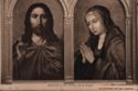 70 LL. METSYS. - Our Saviour and the Virgin. THE NATIONAL GALLERY (LONDON)