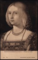 FRANCESCO BISSOLO (ascribed to) - Portrait of a Lady. THE NATIONAL GALLERY LONDON 270 LL.
