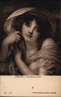GREUZE. - The Head of a Girl. 267 LL. THE NATIONAL GALLERY, LONDON