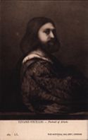 TIZIANO VECILLIO. - Portrait of Ariosto 264 LL. THE NATIONAL GALLERY, LONDON