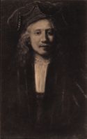 Rembrandt: Portraet af en ung Mand.