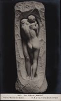 1026. Eds. Eriksen: "Dommen." Statens Museum for Kunst. B.M. & Cos. Forlag-Eneberettiget.