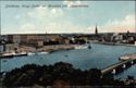 Stockholm. Kongl. Slottet och Norrstrom fran Skeppsholmen.