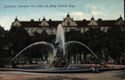 Stockholm. Fontanen Tors fiske pa Adolf Fredriks Torg.
