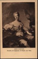 JEAN M. NATTIER: Portratt af hertiginan af Orleans som Hebe.