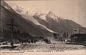 J.J. 5987 Chamonix - Route d'Argentieres et le Mont-Blanc. Jullien freres, Phot. Editeurs, Geneve
