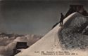 B.&F. 1845 Ascension du Mont-Blanc. L'Observatoire et la cabane Vallott 4331 m.